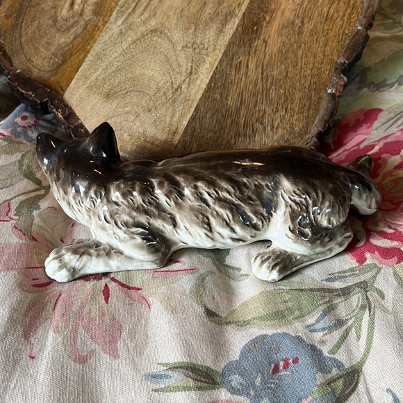 Vintage MCM Porcelain Glazed Cat / Kitty - Picture 6 of 15